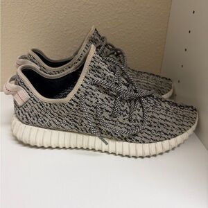 Yeezy turtle dove 2015 adidas Black and White Athletic Shoes